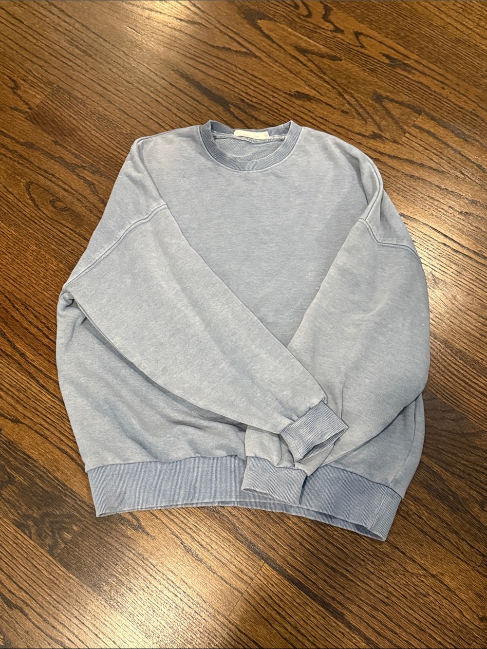 Women's Crewneck Sweatshirt in Dusty Blue